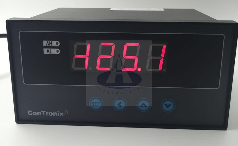 Contronix Multifunctional Controller Pressure Temperature Level Alarm Temperature Controller Single Channel Thermometric Meter Mh6