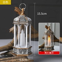 Белая шестиугольная свеча