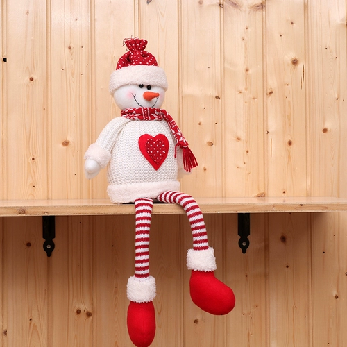 Рождественские декоративные принадлежности ткань снеговик старик из лоськол кукол торговый центр столовая кукла кукла Декоративный подарок