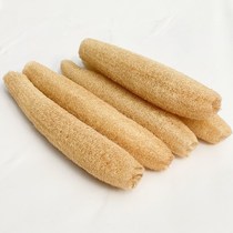 Pure natural silk melon flesh and white cloth dishwashing brush loofah without dipping in oil bath rubbing bath towel melon gluten lower milk traditional Chinese medicine