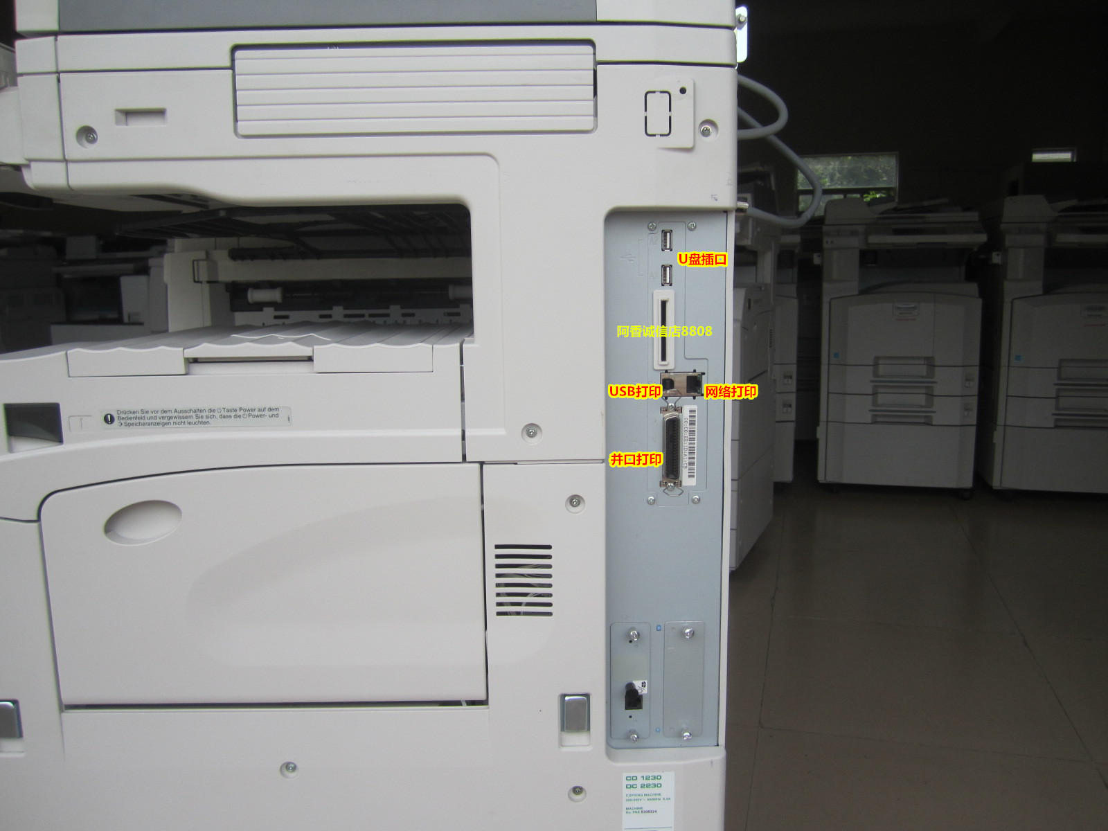 Cho thuê máy quét laser máy photocopy laser KM5050 3060A3 đã qua sử dụng