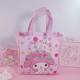 hộp cơm điện bear dfh-b20w6	 Dễ thương phim hoạt hình hộp ăn trưa giai điệu Kitty công suất lớn PU túi ăn trưa trẻ em học sinh hộp ăn trưa túi xách tay túi - Hộp cơm điện sưởi ấm hộp cơm hâm điện