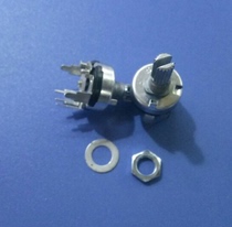 RV17 with switch potentiometer B5K handle length 15mm outer diameter 17mm 5 feet with switch potentiometer