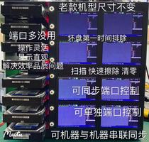 The new MHDD hard disk test machine intuitively shows the utility model a variety of use scenarios and the test volume is small