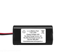 Batterie Li-ion 7 5 V 2 2AH 8 4 V MGL2807 batterie rechargeable