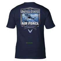 7 62 Design U.S. Air Force short-sleeved air power round neck military fan round neck T-shirt