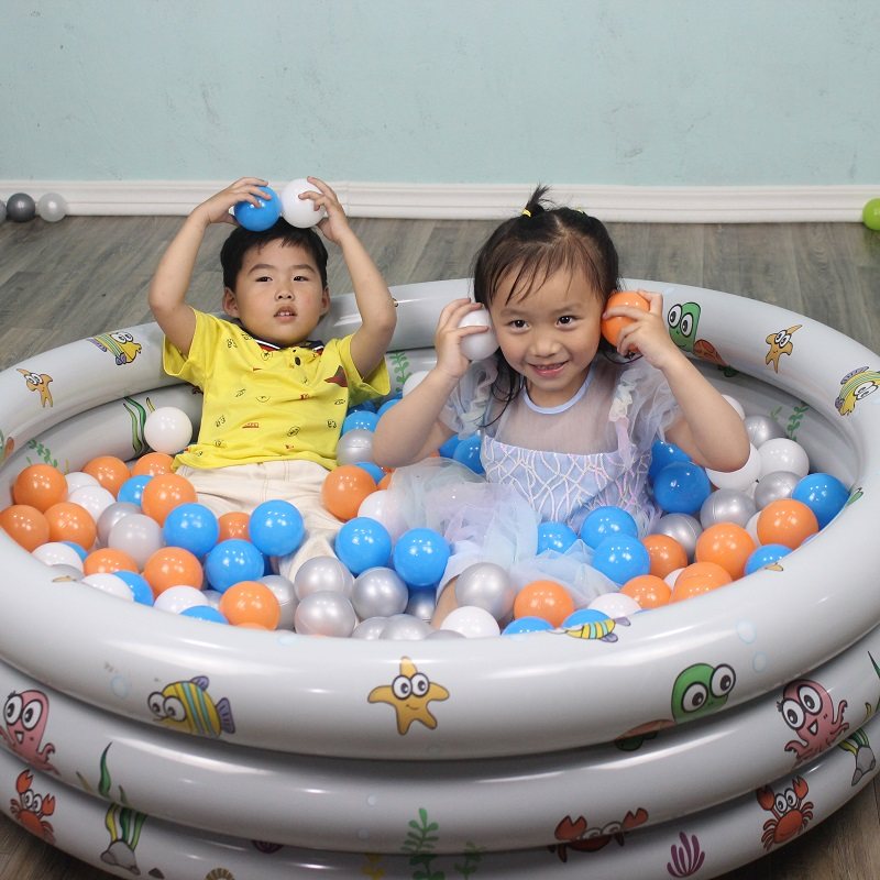 Infant and children inflatable swimming pool family large ocean ball pool thickened household large swimming pool wave pool storage pool