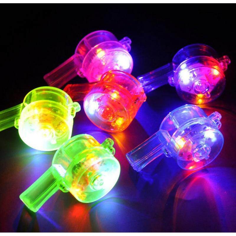 Children's luminous whistles help with Flashy Whistles Bar Nightclub Party Concert Birthday Party Blow Toys