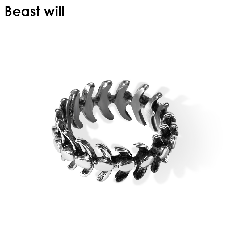 Bague mixte BEAST WILL  BEAST en Acier au titane - Ref 3089762 Image 5