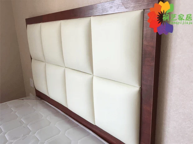 Giường khách sạn gói mềm trở lại phòng nhà khách sạn cho thuê đồ nội thất phòng khách sạn giường trở lại đầu giường gói mềm