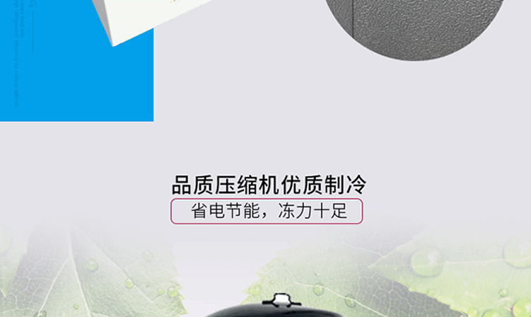 Tủ đông MeiLing / Meiling BC / BD-208DT 208 lít nhiệt độ duy nhất một phòng cấp đông tủ lạnh - Tủ đông tủ đông lạnh mini