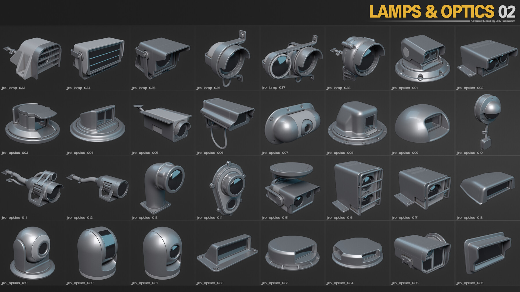 1271组科幻机械手脚头零部件硬表面模型3D资产 Hard-Surface Kitbash Collection (FBX/OBJ/Maya格式) 9e0a67c7-6883-4b03-8337-bdda86c896a9.jpg