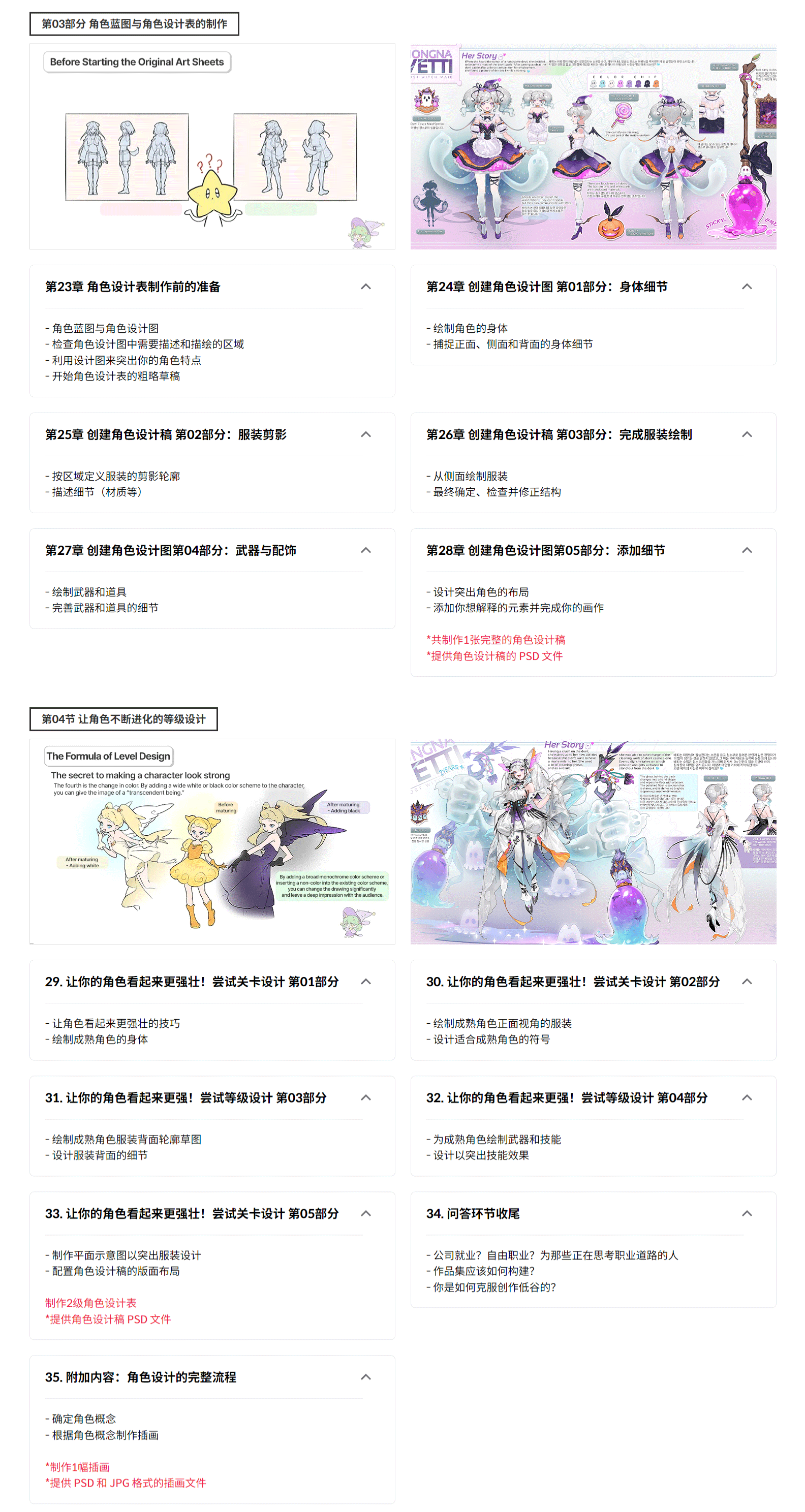 中英文字幕-PS魔法少女虚拟游戏人物角色概念设计绘画教程 45_08.gif