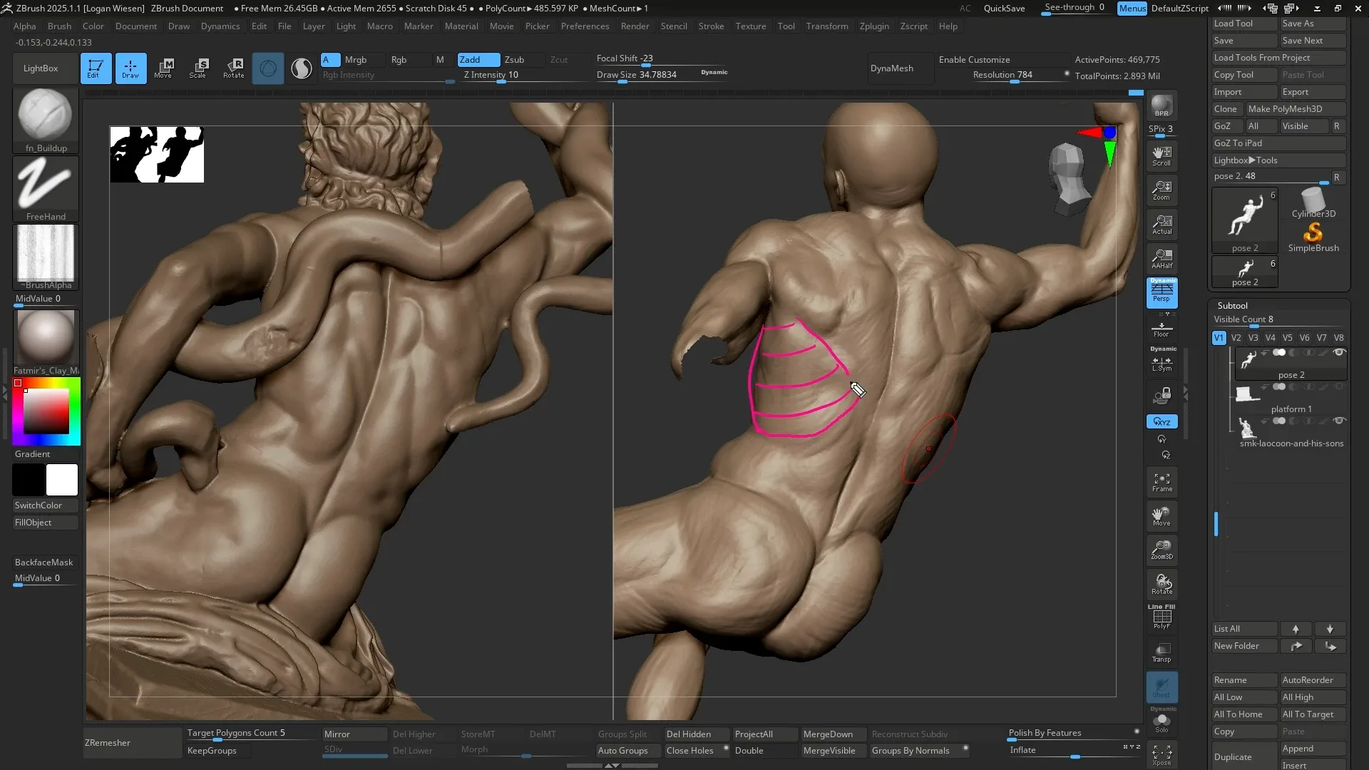 中英文字幕-ZBrush人物雕塑人体骨骼肌肉解剖雕刻全面教程 Flipped Normals – Master Figure Sculpting 7e83c513-5b2f-4fae-8902-c6a6775d13dd.webp
