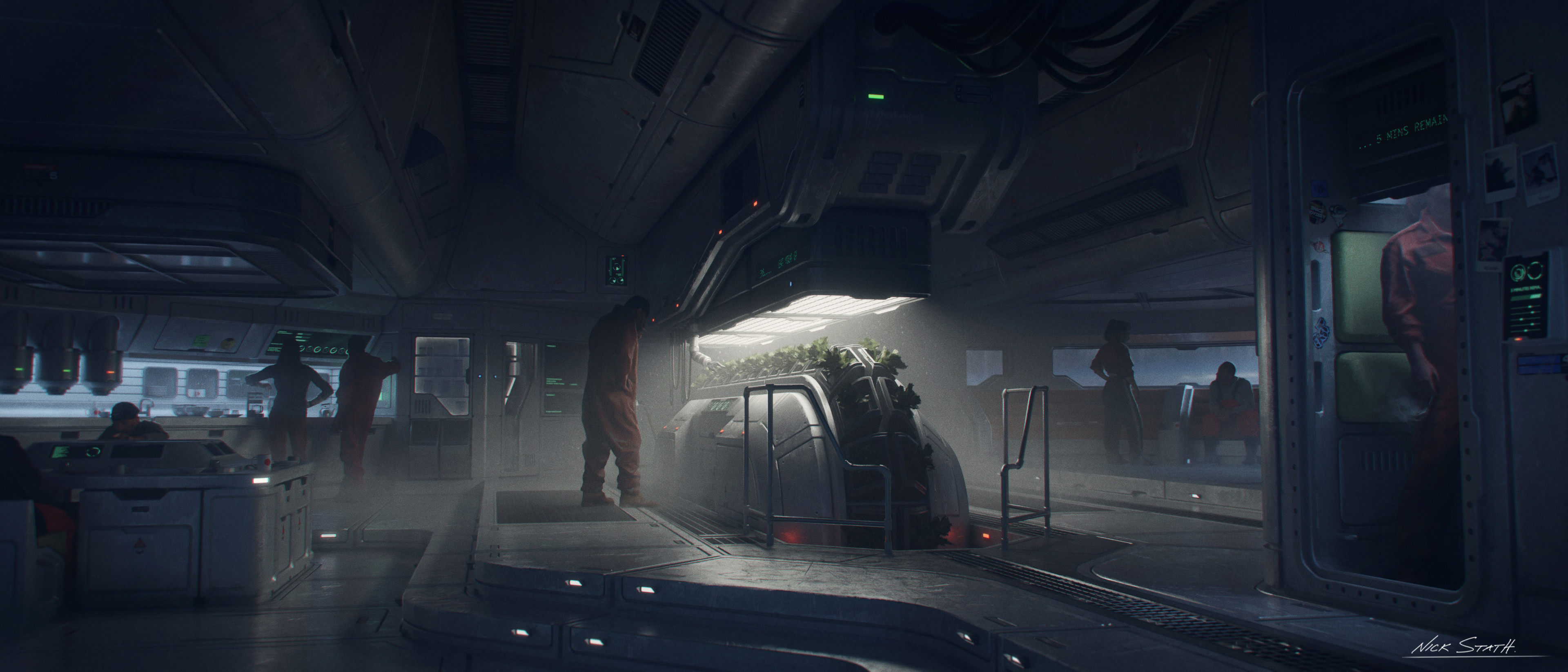 中英文字幕-Blender/PS/Procreate室内概念设计全流程教程 Learn Squared Interior Concept Design