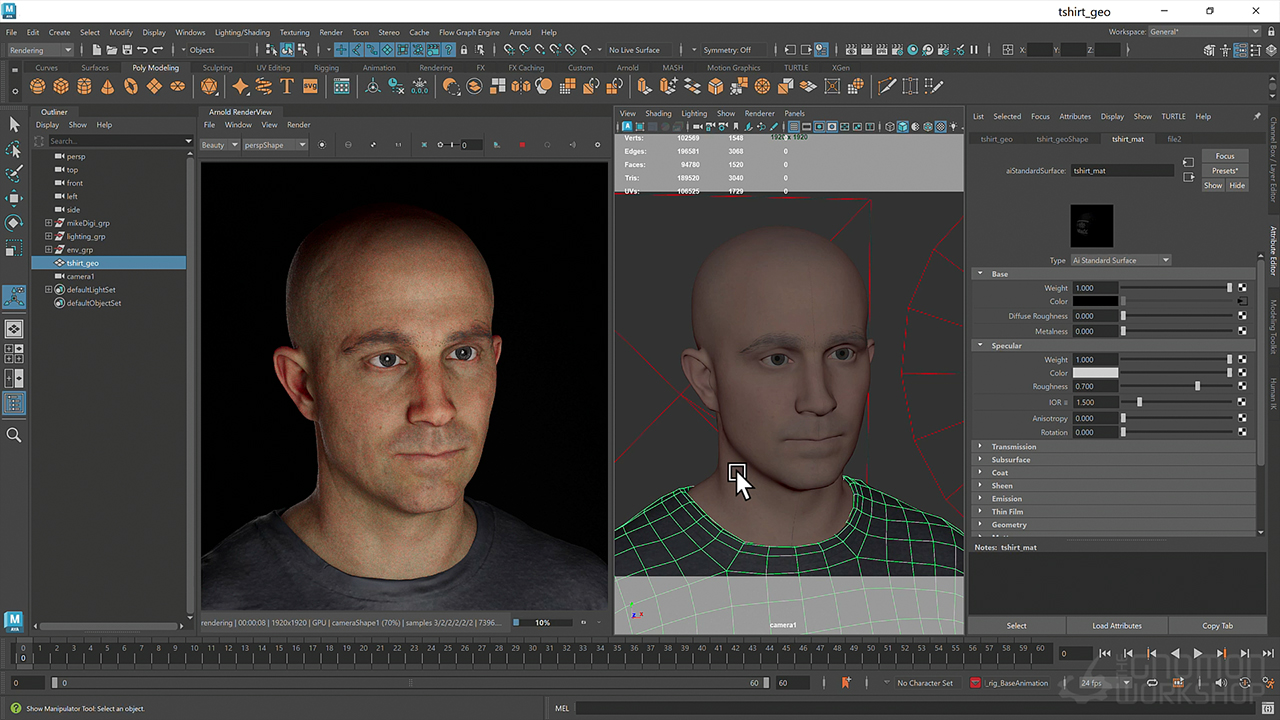 Maya+ZBrush高效打造VFX数字替身工作流程详解教程 Creating Efficient Digital Doubles for VFX 10007.jpg