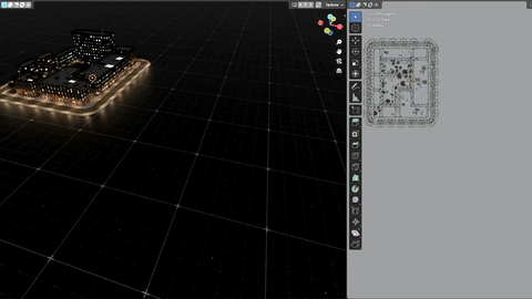 Blender程序化城市建筑道路资产预设一键生成插件 ICity V1.7.1 | City Generator Addon + 使用教程 procedural road.gif