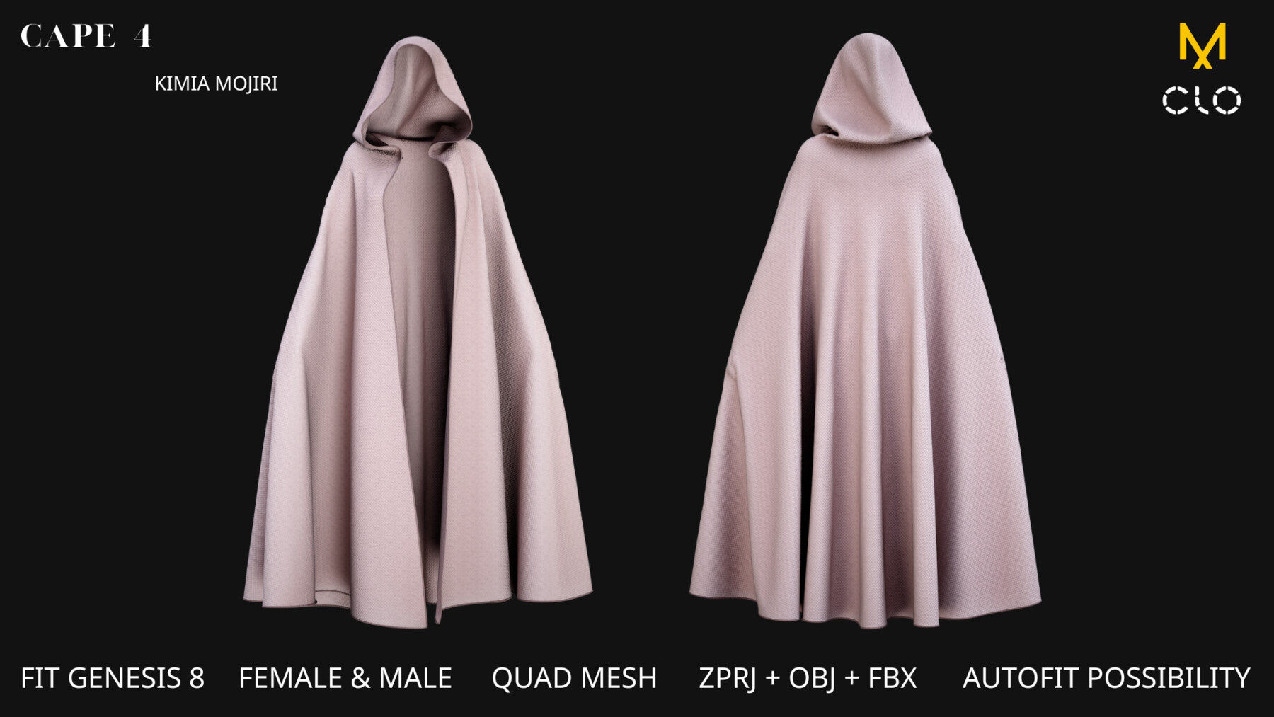 14款男女披风斗篷3D模型 ArtStation – 14 Cape Models (Male / Female) 80cec9c6-7f63-4233-9a88-2409b6f83957.jpg