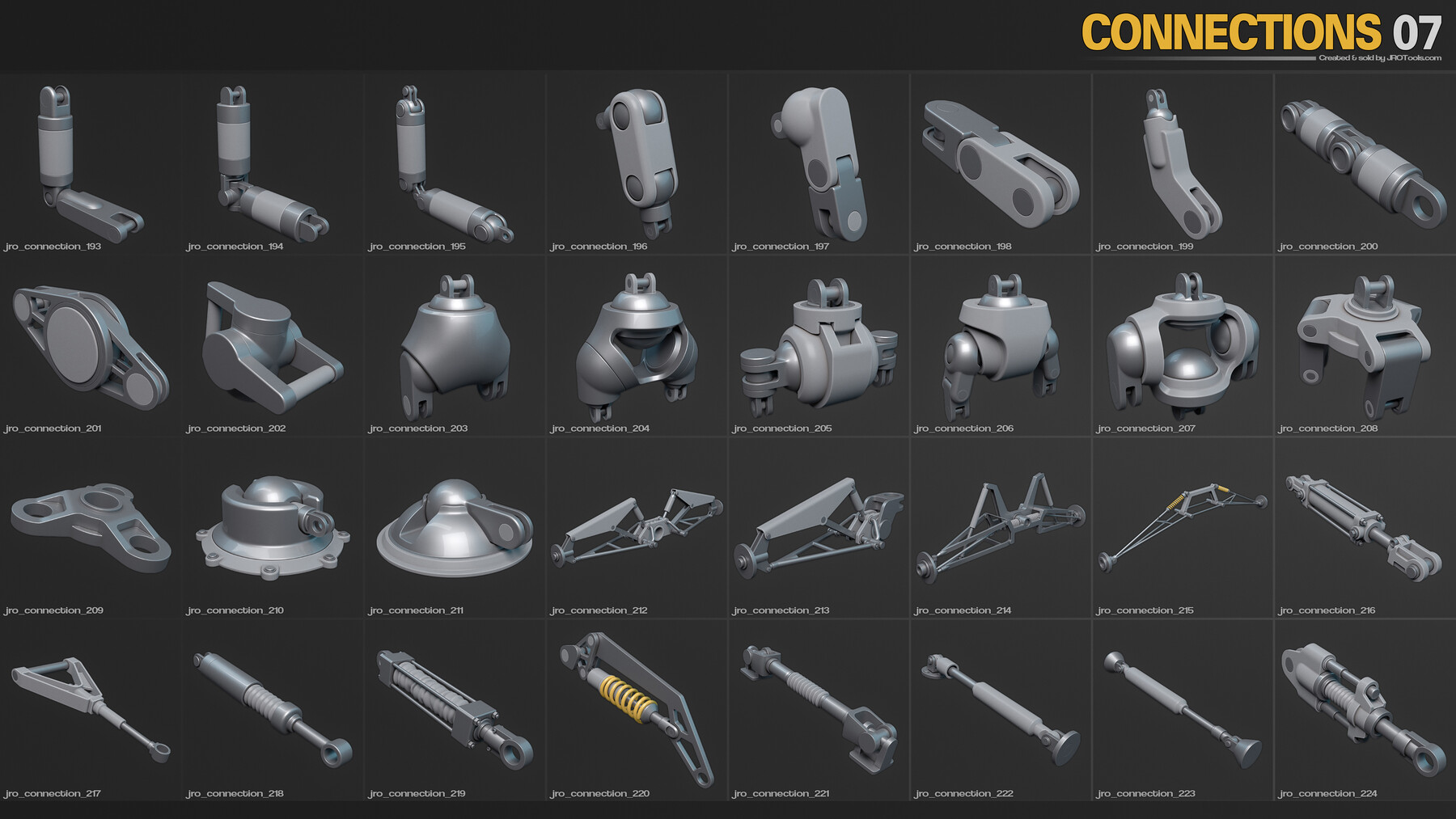 1271组科幻机械手脚头零部件硬表面模型3D资产 Hard-Surface Kitbash Collection (FBX/OBJ/Maya格式) 050c878b-201d-47b5-896a-ed648a3ed5d2.jpg