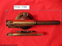  Unusually exquisite trench art German Second Empire torpedo model