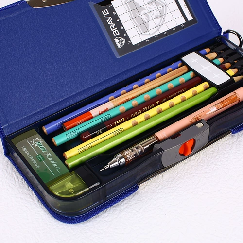 Sony, японский пенал для школьников, двусторонная небольшая сумка, универсальный замок