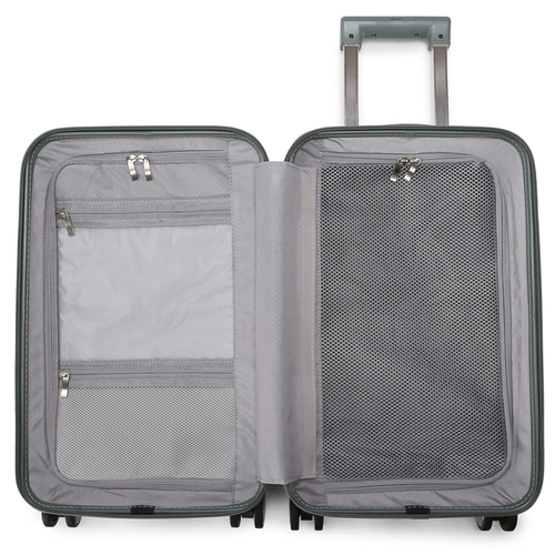 Взрывобезопасный вместительный и большой чемодан с молнией с разделителями для путешествий