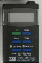 Taiwan Taishi electromagnetic field strength tester gausmeter TES1390 electromagnetic field tester TES-1390