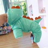 Динозавр, пуховик, утепленная демисезонная куртка, домашний питомец