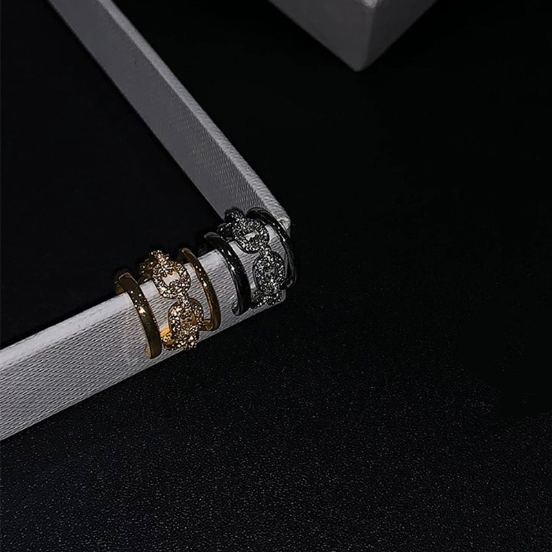 TKSTYLEACC Temperament Delicate Hollowed-out of Ear Bone Clip style High level sensless Ear Clip of the Ear Clip