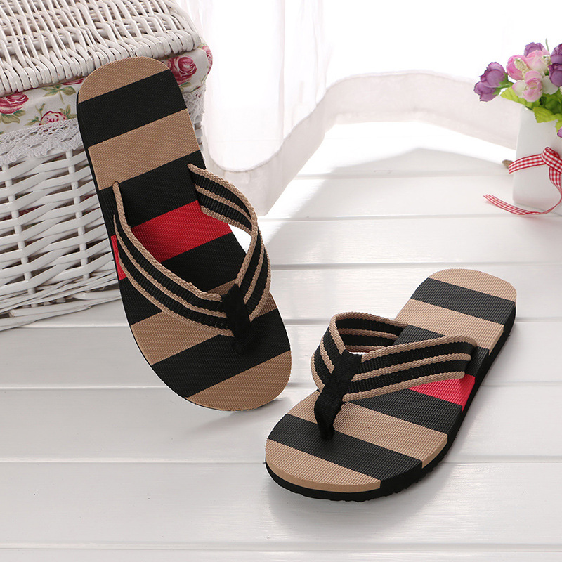 Non-slip chân flip-flops giản dị ngoài trời mang giày bãi biển dép không thấm nước và dép của nam giới mềm dưới dép ngoài trời mùa hè