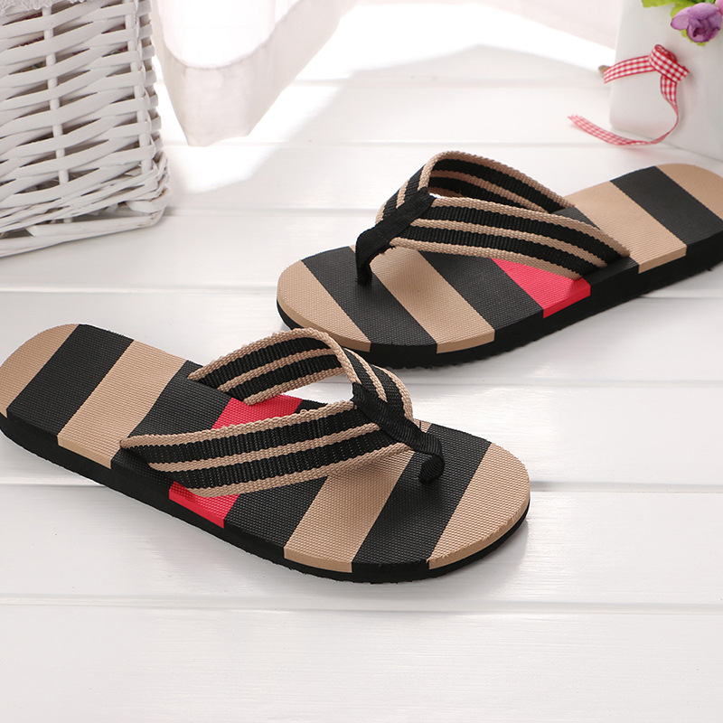 Non-slip chân flip-flops giản dị ngoài trời mang giày bãi biển dép không thấm nước và dép của nam giới mềm dưới dép ngoài trời mùa hè