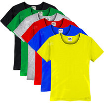 Boys and girls Lycra Cotton Green yellow short sleeve T-shirt 3568912 years old children good quality performance half sleeve parent-child