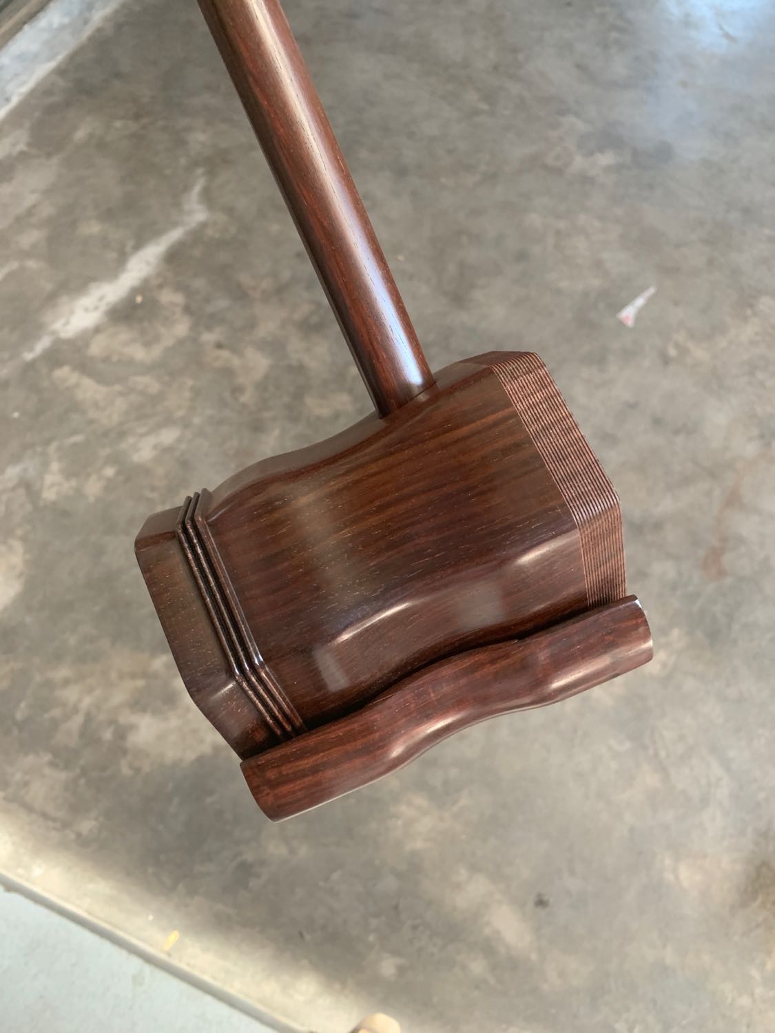 Erhu shelf Old material boutique old mahogany Erhu semi-finished shelf with accessories send box