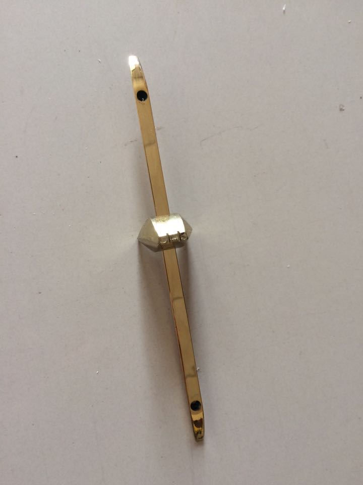 Banhu Qianjin Copper Qianjin Waist Code Slideway Banhu Accessories