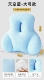 【Удлиноватый стиль поддерживает талию и обратно】 Sky Blue