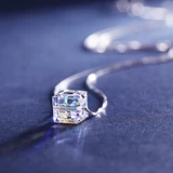 Swarovski, ожерелье из кварца, цепочка до ключиц на день Святого Валентина, стиль, японские и корейские, подарок на день рождения