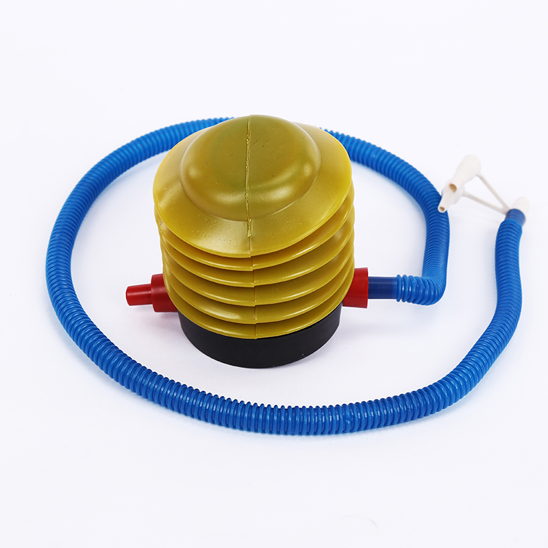 Bơm chân di động nhựa mùa xuân phổ nhỏ air pump balloon vòng bơi đồ chơi bơm hơi phao tay tập bơi