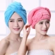 2 gói khô mũ phụ nữ mũ tắm siêu thấm khăn tắm nhanh khô khăn dày turban tóc dài dễ thương khăn khô tóc - Khăn tắm / áo choàng tắm