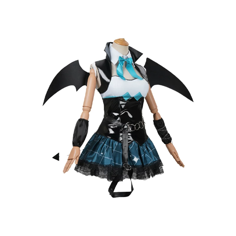 Косплей-костюм Hatsune Miku набор «Енотик» с крыльями, стиль little devil 2D, размеры S–XXL