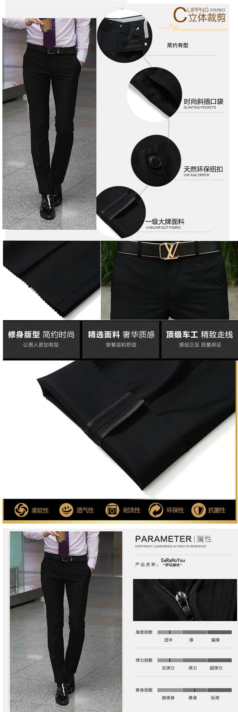 Costume homme SARAHOYOU pour printemps - Ref 1560139 Image 16