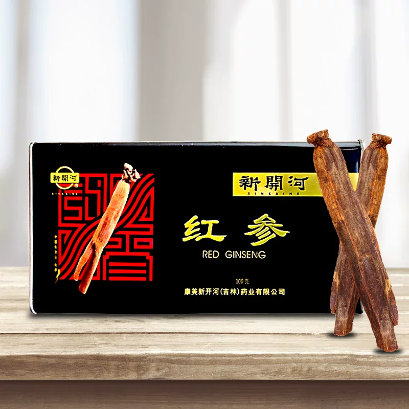 К genuine Kangmei Xinkai River не содержит сахарной коллекции Annian bun красный женьшень 200г60/50/40/30/20/1/1