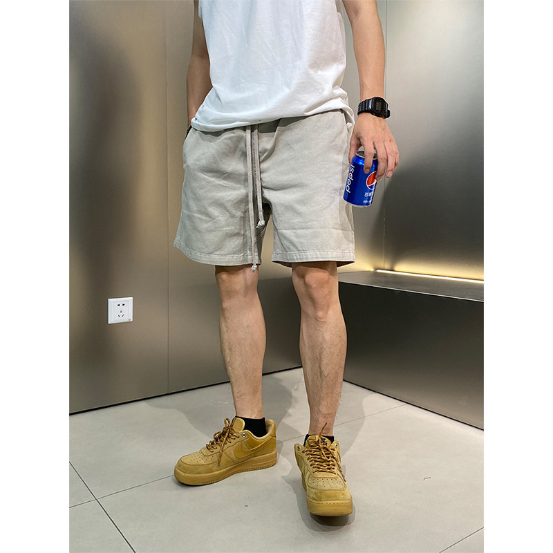 320g Heavyweight Washed Loose Twill Shorts American Style Quarter-Length Hot Pants Five-Point Pants Trendy Brand New in Store 320g Heavyweight Washed Loose Twill Shorts American Style Quarter-Length Hot Pants Five-Point Pants Trendy Brand New in Store