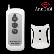 White hanging 3-key remote control handle 315m motor forward and reverse curtain rolling door learning code wireless remote control