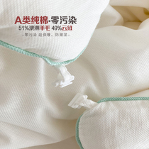 Class A Zero-contaminated Australian wool quilted by heat storage warm winter quilt with core spring and autumn quilt thickened two-in-one mother quilt