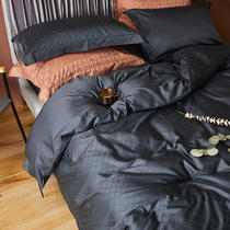 High-grade 100 Australian cotton jacquard four-piece double cotton bedding 1 5m1 8m2 quilt cover double