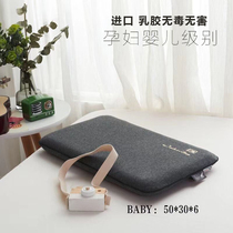 Pregnant women pillow children baby pillow core flat flat low flat Sri Lanka original imported natural latex neck pillow