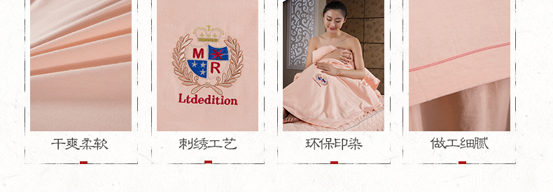 Bông làm đẹp giường bốn mảnh thẩm mỹ viện chăn che cơ thể massage vật lý trị liệu giường với lỗ dày lên giường tùy chỉnh ga trải giường spa giá rẻ