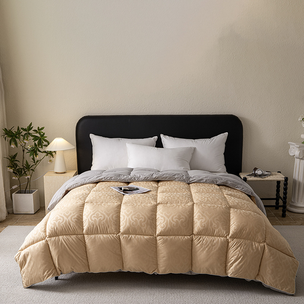 25Th Anniversary Autumn/Winter New 7D Constant Temperature Double Thickened Warm Winter Quilt 72 Grids Three-Dimensional 4kg Constant Temperature Warm Winter Quilt