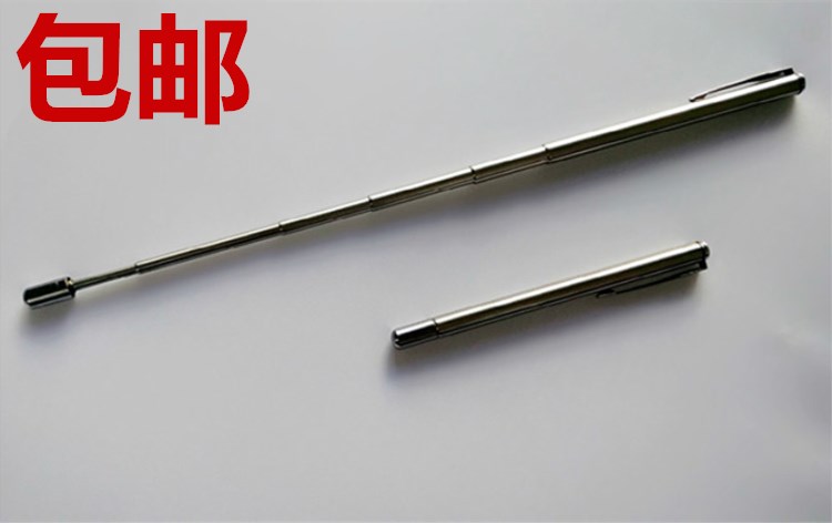 Vision test stainless steel indicator stick teaches whip six sections of retractable pen shape music guide conductor