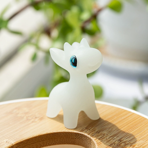 Светящиеся каменные животные, украшения для рабочего стола, креативные и персонализированные украшения для дома, подарки для друзей